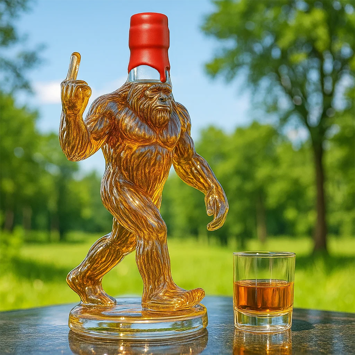 Bigfoot | Smiješna boca viskija Bigfoot
